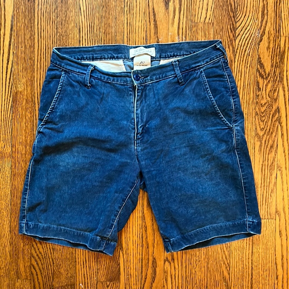 Remi Relief Cotton Blend Corduroy Shorts